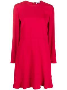 RED Valentino платье с длинными рукавами