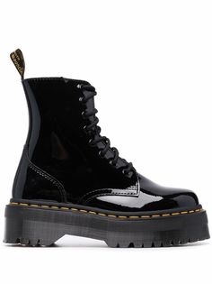 Dr. Martens лакированные ботильоны