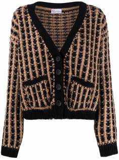 RED Valentino кардиган с V-образным вырезом