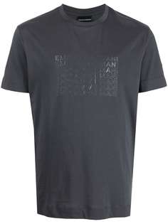 Emporio Armani футболка с монограммой