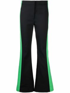 MSGM полосатые брюки с завышенной талией