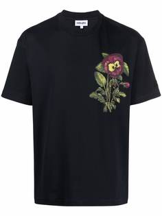 Kenzo футболка с короткими рукавами и цветочным принтом