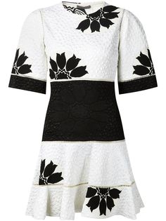Alexander McQueen платье с цветочным принтом