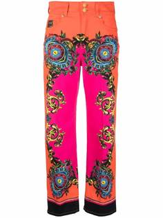 Versace Jeans Couture брюки с принтом