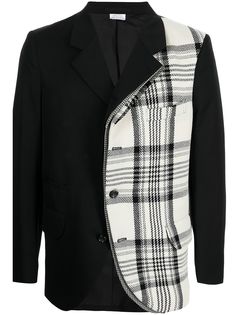 Comme Des Garçons Homme Plus рубашка с вырезами и вставками на рукавах