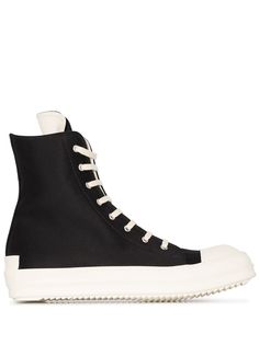 Rick Owens DRKSHDW высокие кеды на шнуровке