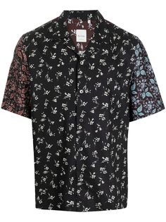 PAUL SMITH рубашка на пуговицах с цветочным принтом