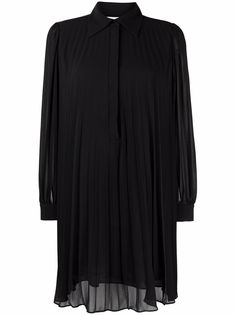 Michael Michael Kors платье-рубашка с плиссировкой