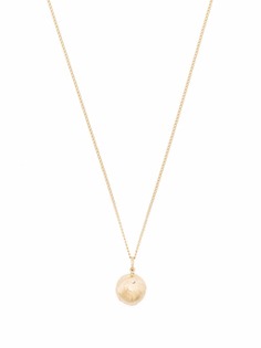 ZAHAVA колье Atlas London из желтого золота с бриллиантом