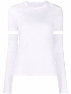 Helmut Lang футболка со съемными рукавами