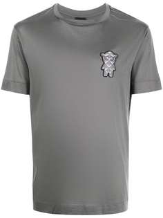 Emporio Armani футболка с нашивкой-логотипом