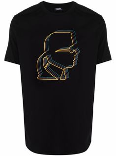 Karl Lagerfeld футболка с принтом
