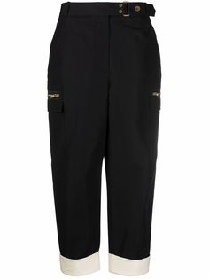 3.1 Phillip Lim укороченные брюки с подворотами