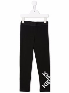 Kenzo Kids легинсы с логотипом