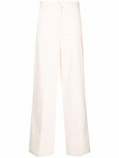 TWINSET широкие брюки с завышенной талией