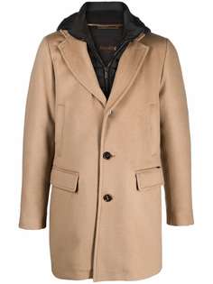Moorer однобортное пальто