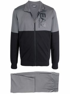 Ea7 Emporio Armani спортивный костюм с логотипом