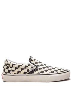 Vans клетчатые слипоны