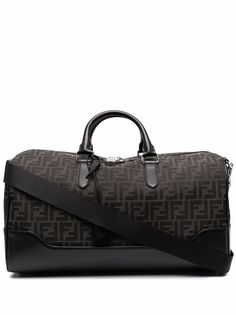 Fendi дорожная сумка с логотипом FF