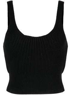 Alexander Wang топ в рубчик