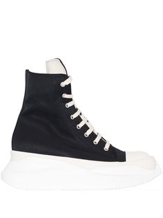 Rick Owens DRKSHDW высокие кеды Abstract