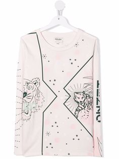 Kenzo Kids футболка с логотипом