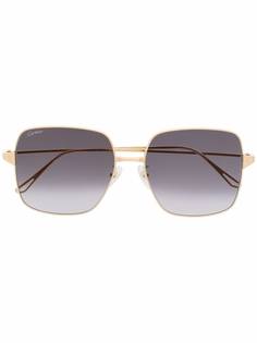 Cartier Eyewear солнцезащитные очки в квадратной оправе