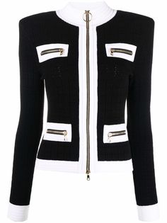 Balmain жакет без воротника