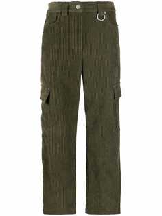 Helmut Lang вельветовые брюки с карманами