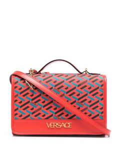 Versace сумка на плечо с узором La Greca Signature