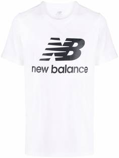 New Balance футболка с логотипом