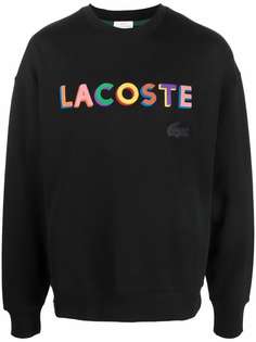 Lacoste Live флисовая толстовка L!VE с вышивкой