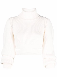 ADAMO укороченный джемпер с вырезами