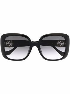 Gucci Eyewear солнцезащитные очки в массивной оправе