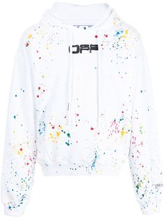 Off-White худи Splatter из коллаборации с Marais