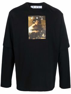 Off-White толстовка с логотипом