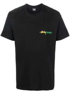Stussy футболка с логотипом