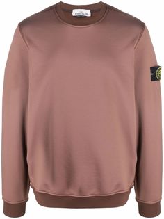 Stone Island толстовка с нашивкой-логотипом Compass