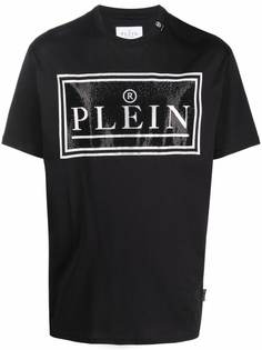 Philipp Plein футболка с кристаллами