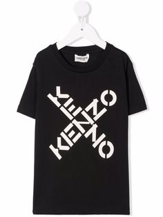 Kenzo Kids футболка с логотипом