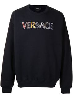 Versace толстовка с логотипом