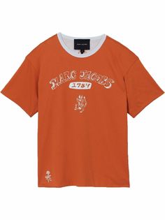 Marc Jacobs двусторонняя футболка The Reversible с логотипом