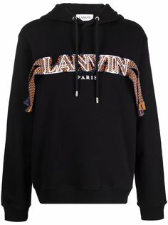 LANVIN худи с кулиской и логотипом