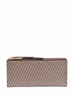 Fendi кошелек с узором FF