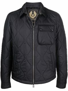 Belstaff стеганая куртка Wayfare на молнии
