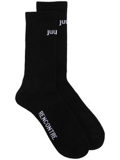 Juun.J носки с логотипом