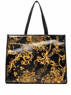 Versace Jeans Couture сумка-тоут с принтом Regalia Baroque