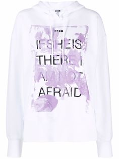MSGM худи с надписью