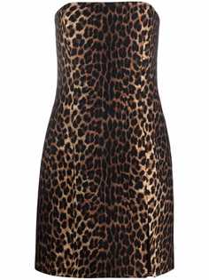 Michael Michael Kors платье с леопардовым принтом