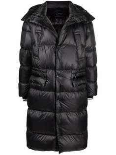 Emporio Armani пуховик с капюшоном